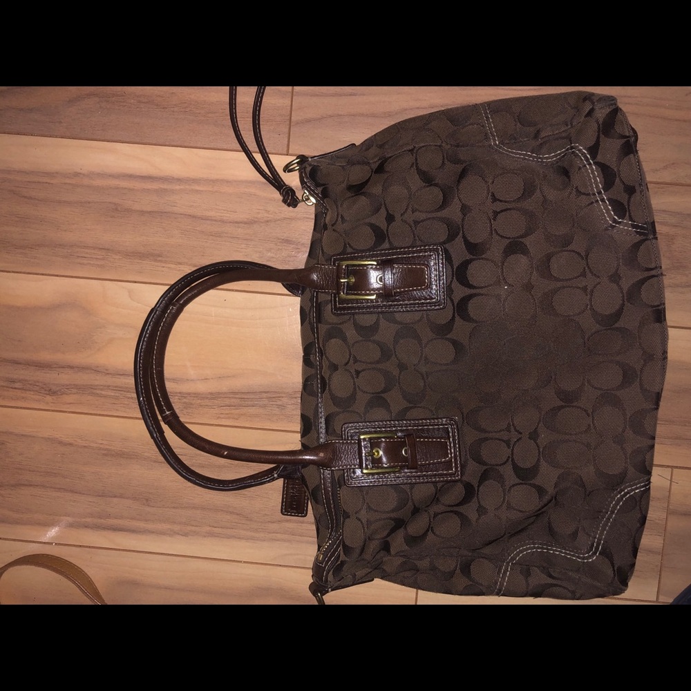 Coach hand bag